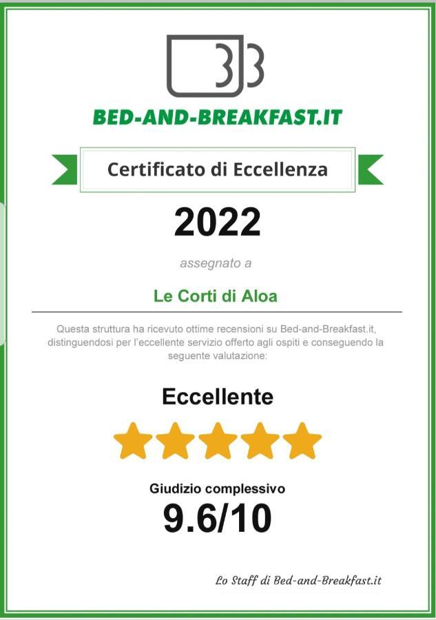 B&B Le Corti Di Aloa San Pantaleo Exterior photo